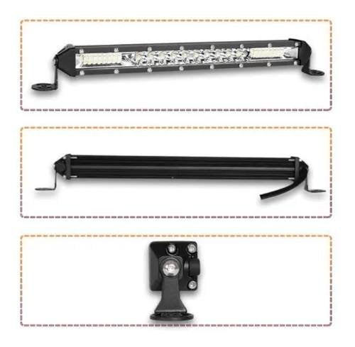Barra Led Recta Slim 78w 28cm
