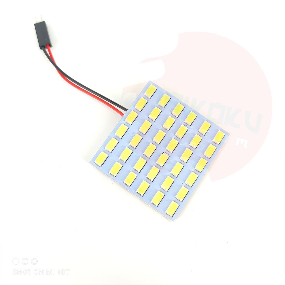 Placa Panel Led Techo 36 Cuadrados + Adaptadores