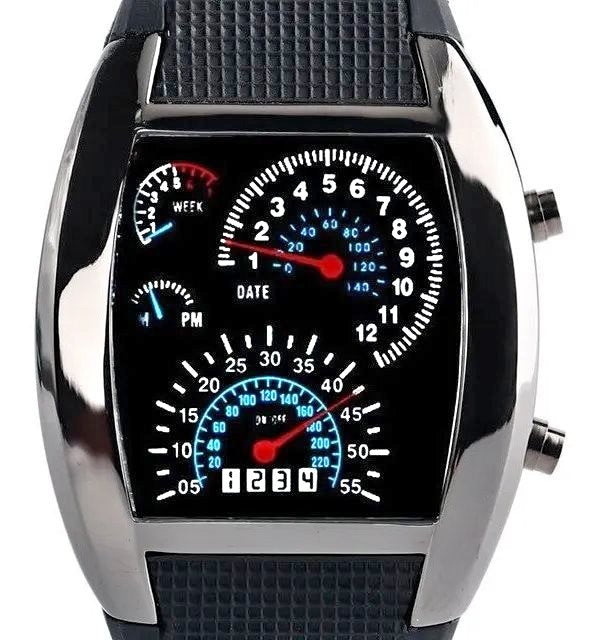 Reloj Pulsera Mano Led Tuning Eco