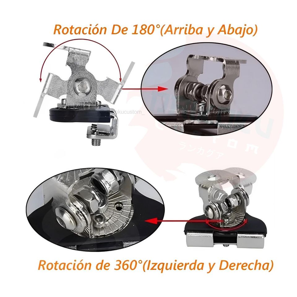 Soporte Neblineros Capot X2