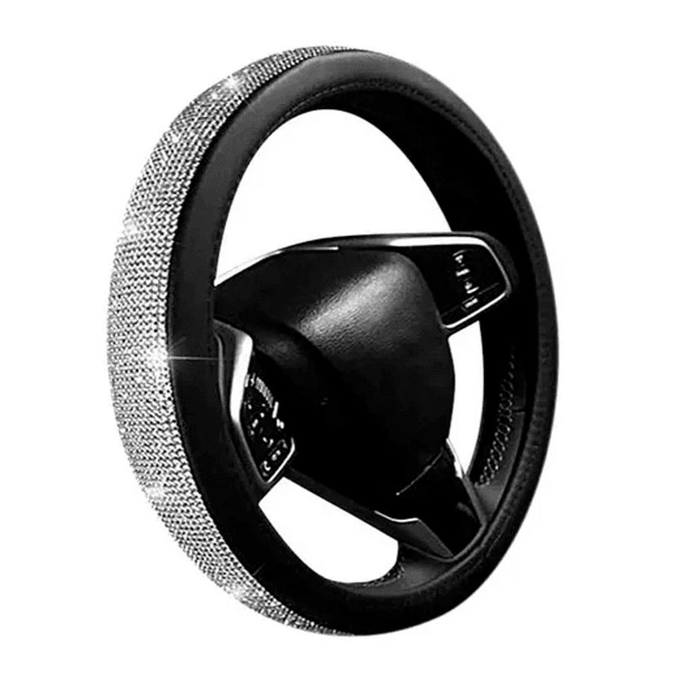 Cubre Volante Generico Diamante Blanco