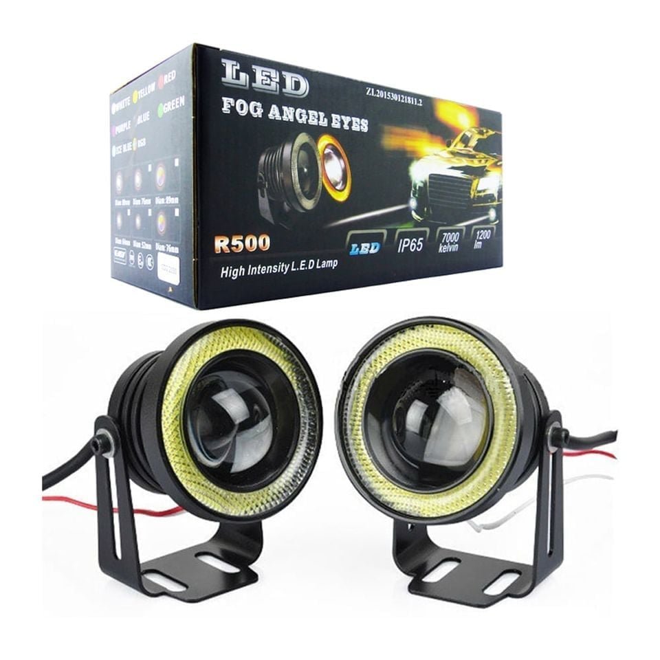 Neblineros Led R500 Ojo Angel Blanco X2