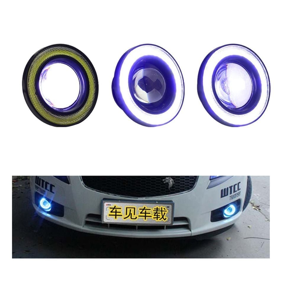 Neblineros Led R500 Ojo Angel Blanco X2
