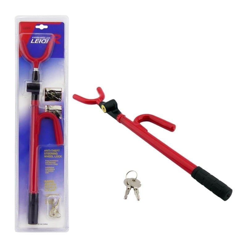 Traba Volante Reforzado Leiqi-R Con Llave Antirrobo