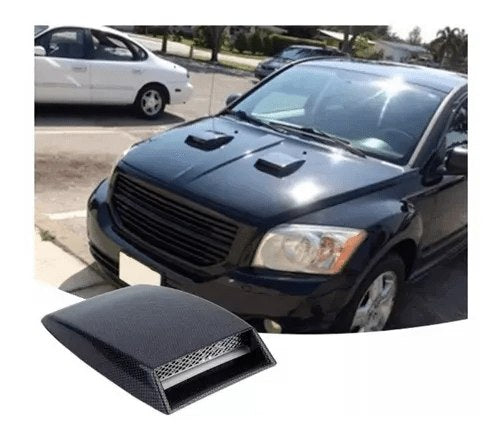 Toma Aire Capot Pequeña 16cm Carbono