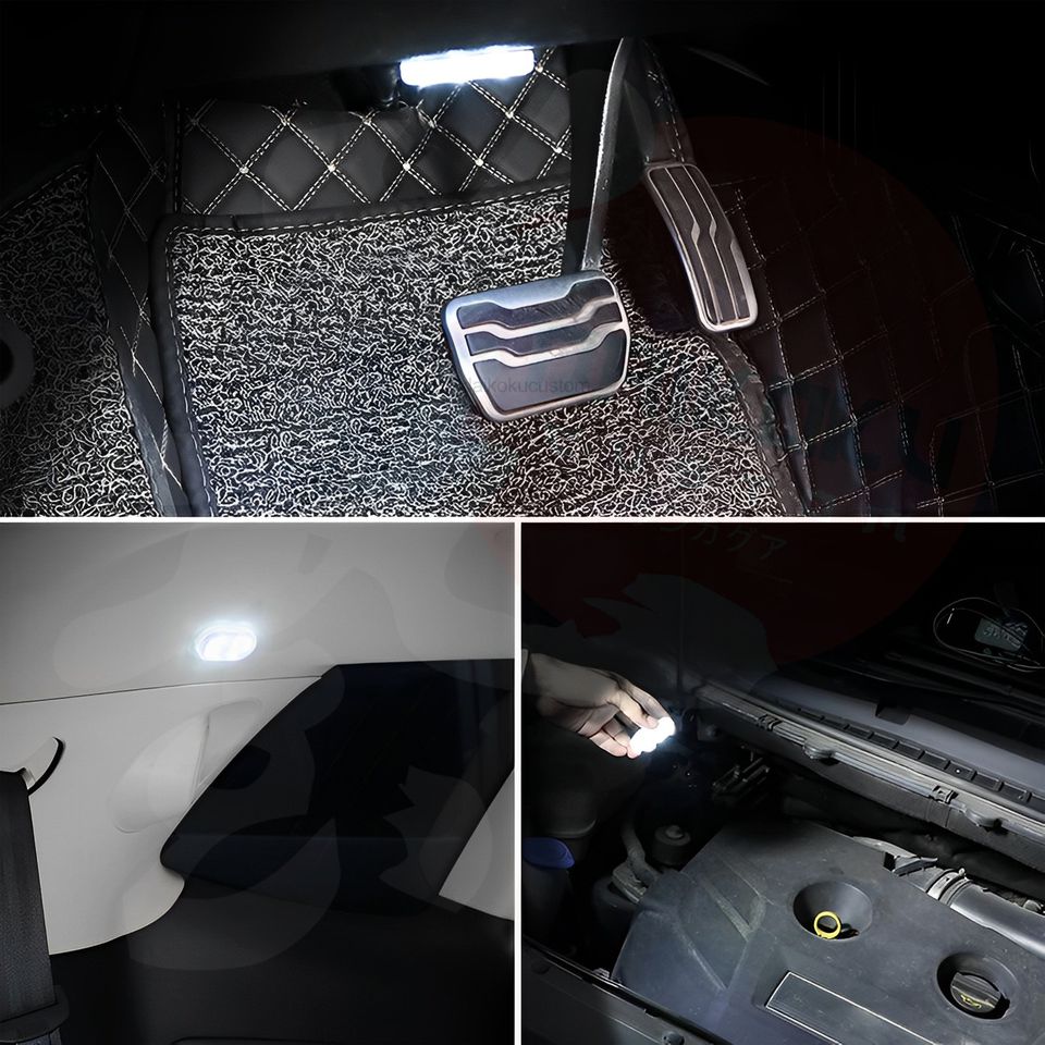 Luz Led Techo Usb Tactil Recargable + Iman X1