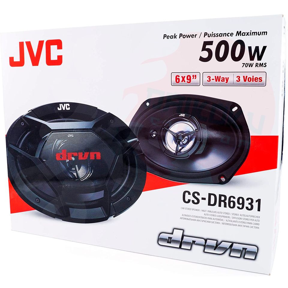 Parlantes 6x9 500w JVC CS-DR6931
