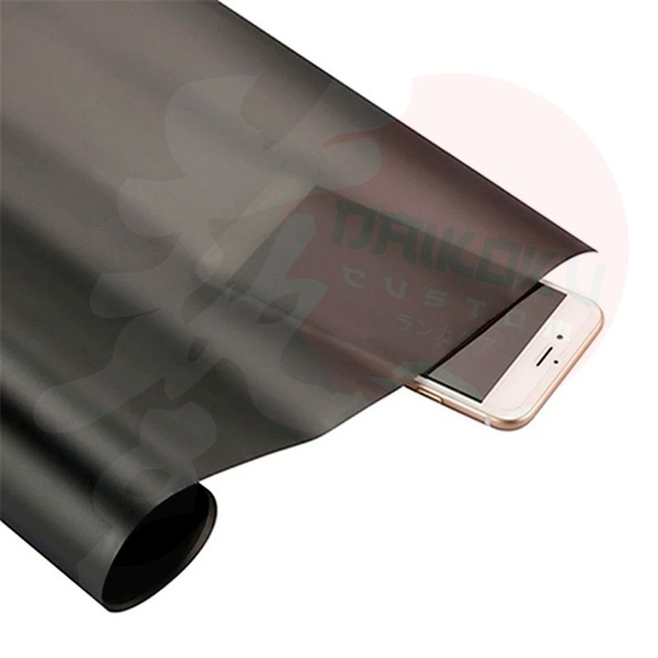 Vinilo Foco Negro Mate 1mt x 30cm