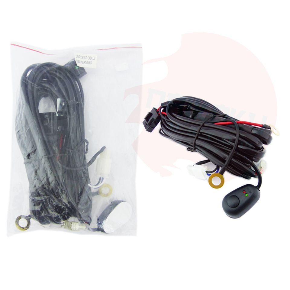 Kit Ramal Cables Instalacion Barra Led (1 Conector)