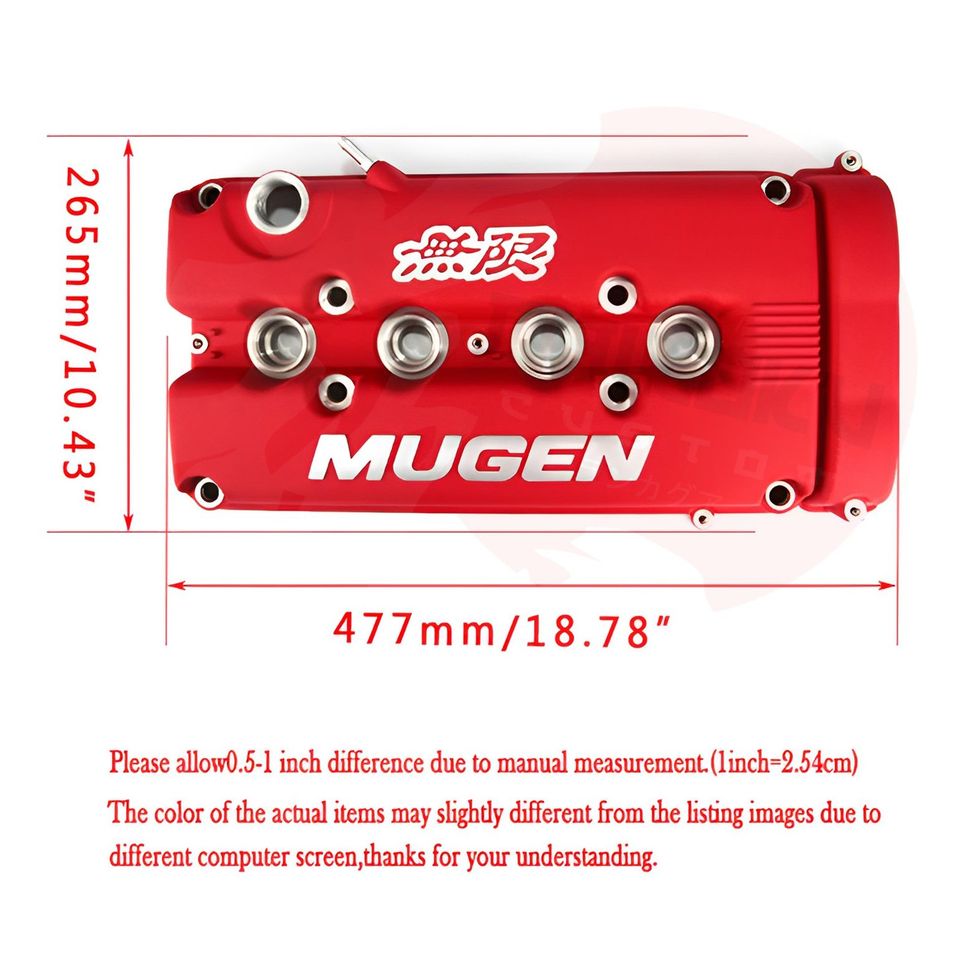 Tapa Valvula Mugen Motor Honda B16 B18