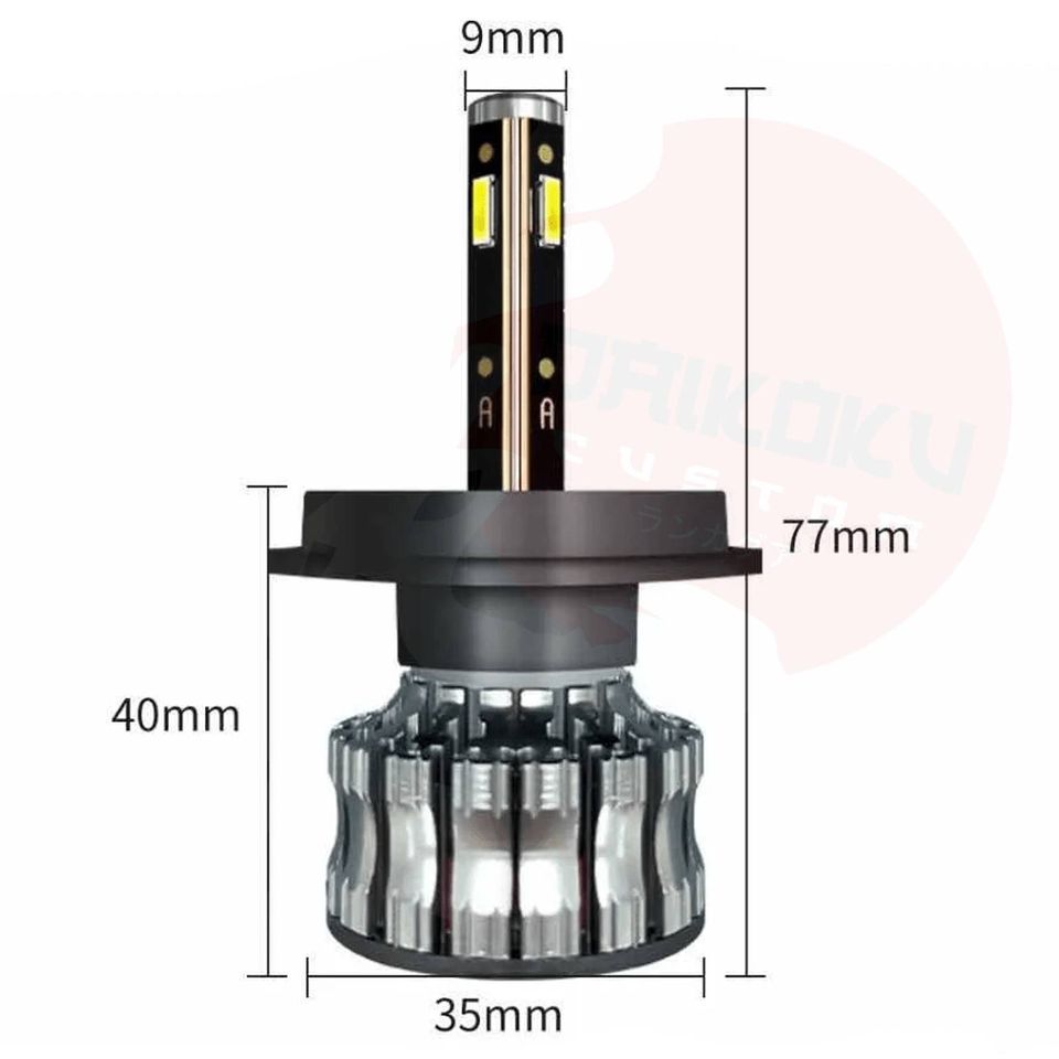 Turbo LED T5S 30.000lm Diferentes Modelos