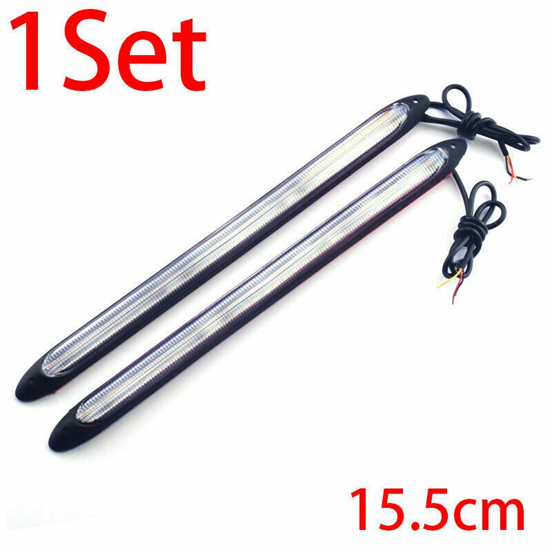 Neblineros Led Flexible Largo 28cm Secuencial X2