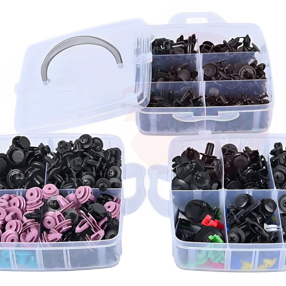 Caja 725pcs (680) Broches + 5 Herramientas Y Con Amarras