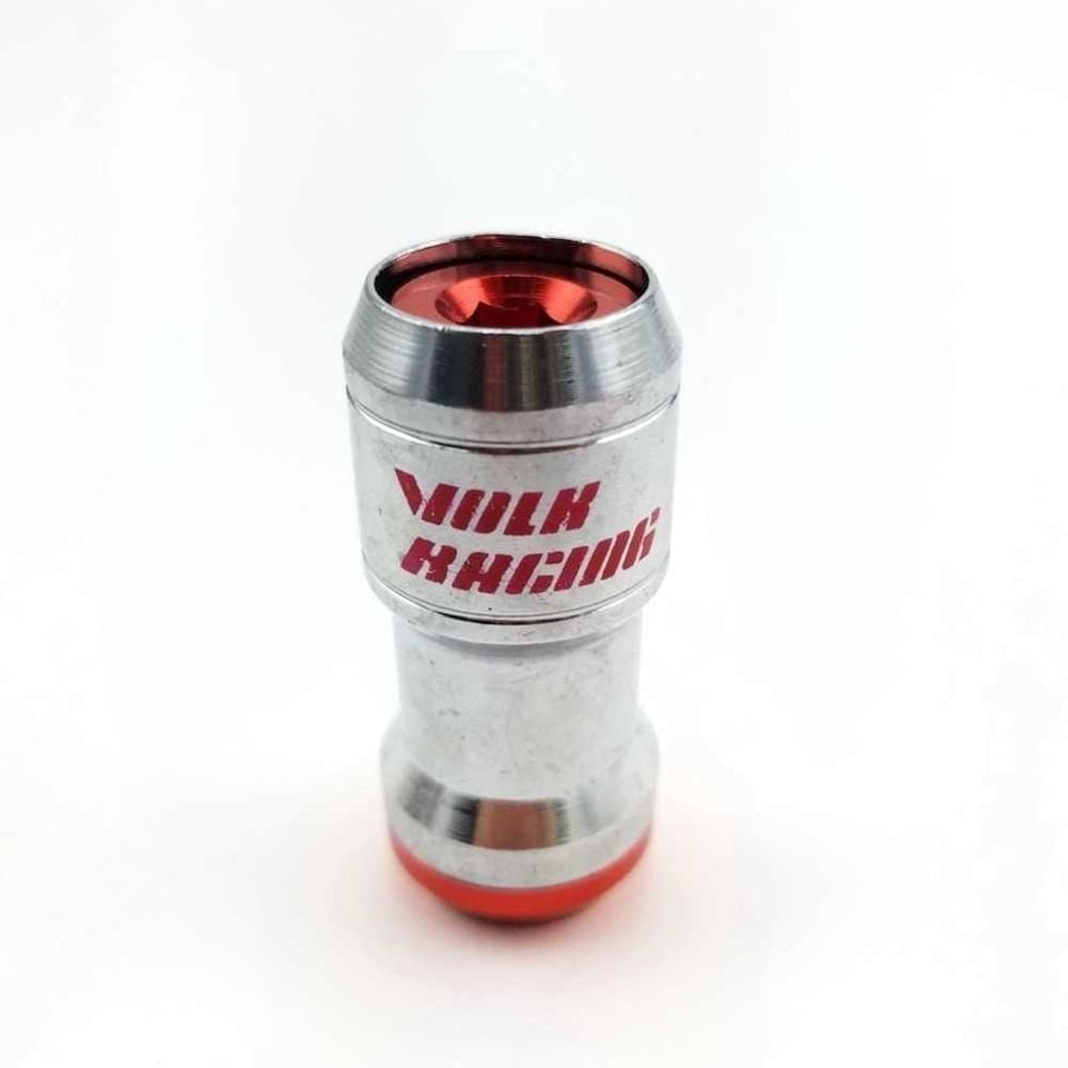 Tuercas 20pcs Volk Racing M12 Colores + Doble Llave Seguridad
