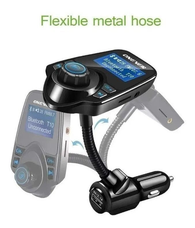 Receptor Transmisor Bluetooth T10 Largo Cenicero