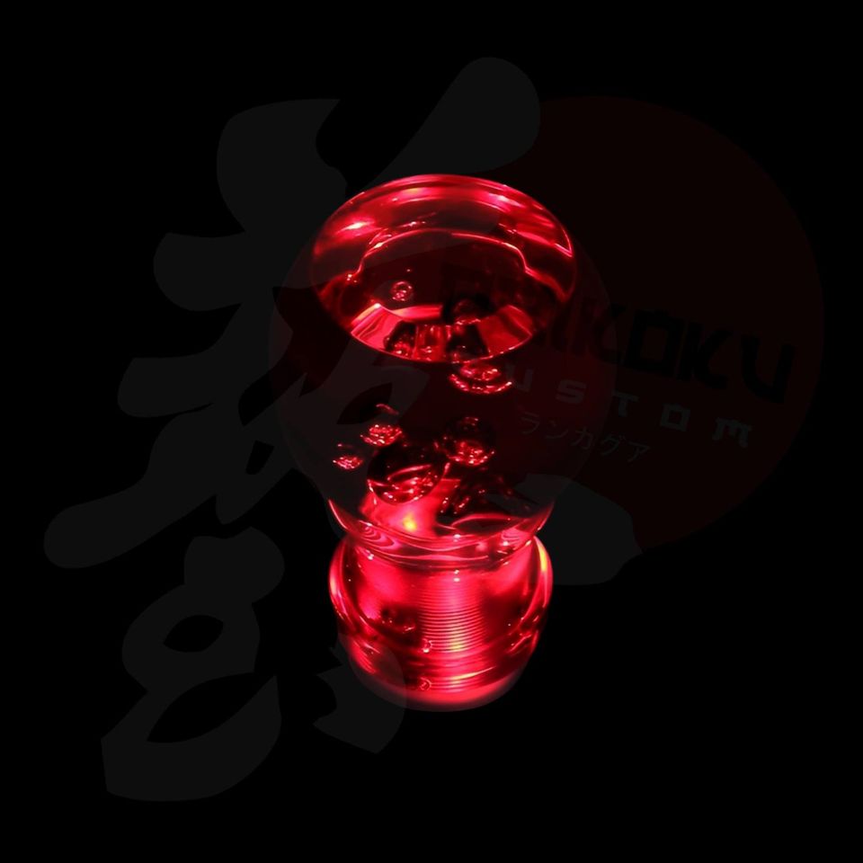 Pomo Burbuja Led Rgb Redondo 9cm Diferentes Colores