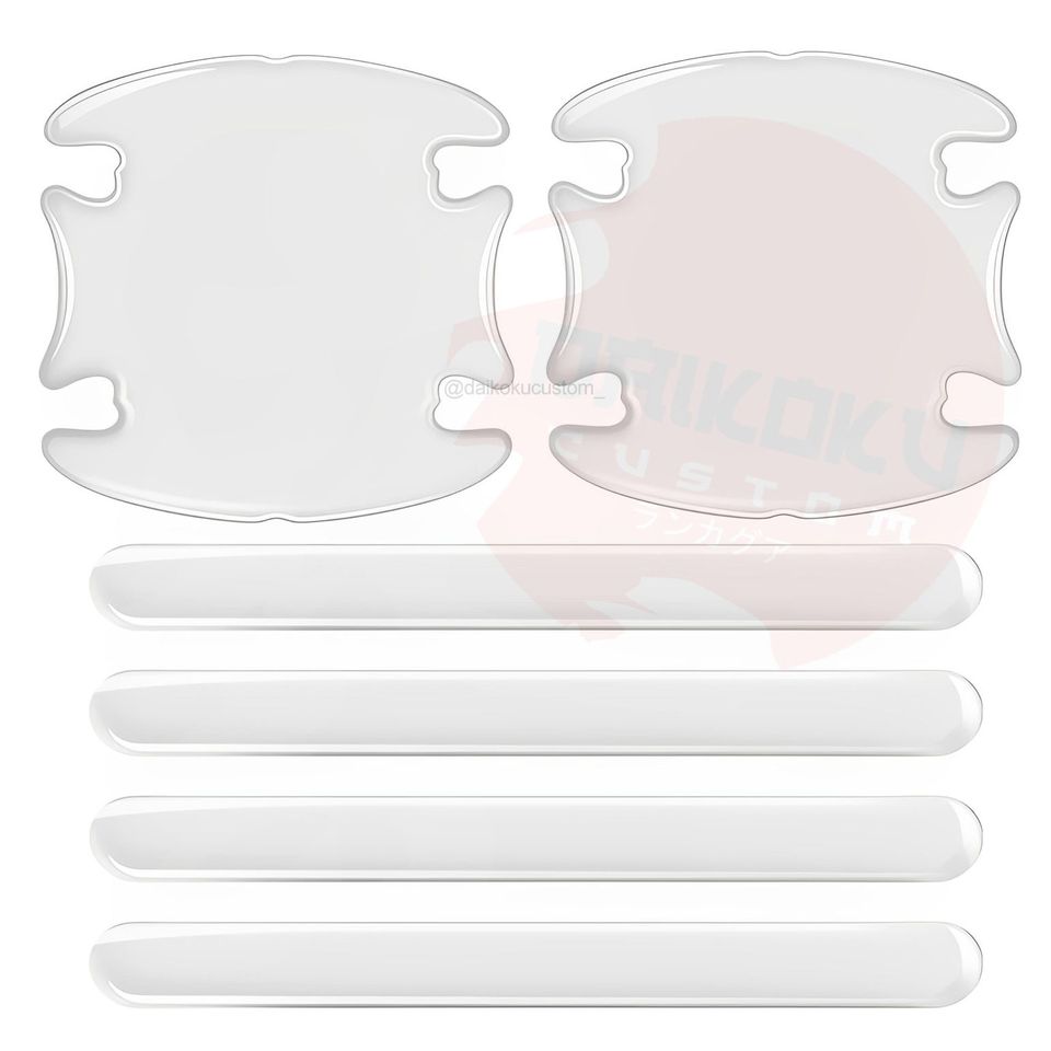 Protector Manilla + Tope Puerta Transparentes 8pcs