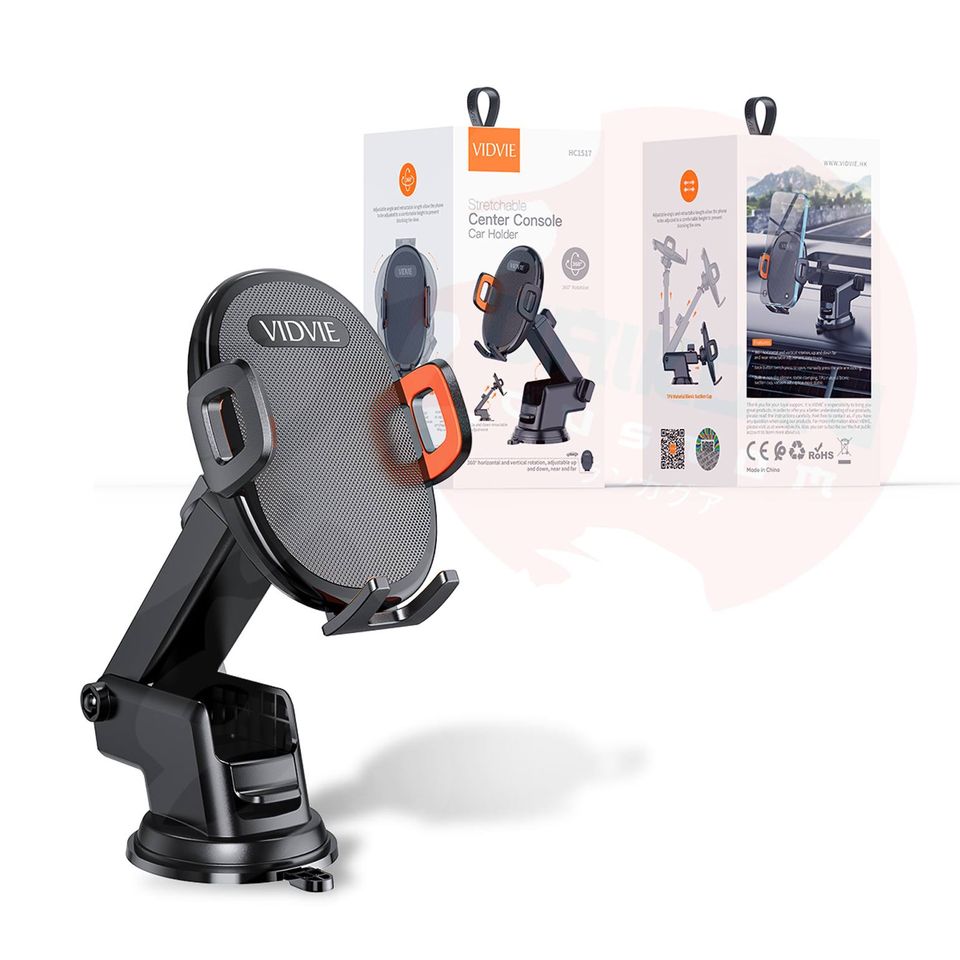 Soporte Celular Ventosa + Presion Vidvie Hc1517 (Premium) 10282