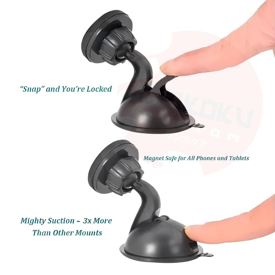 Soporte Celular Ventosa + Iman Corto 360 Irm 07387