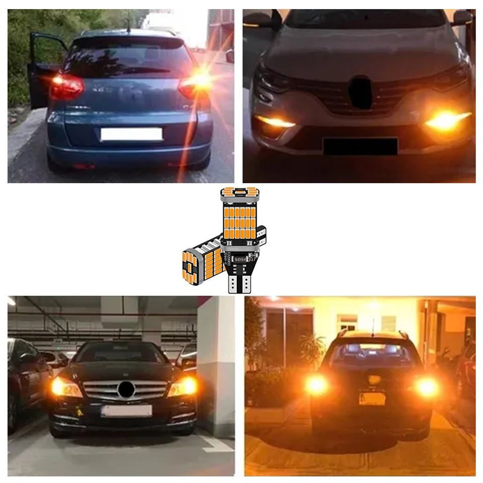1 Ampolleta T15 45 Led Canbus Colores