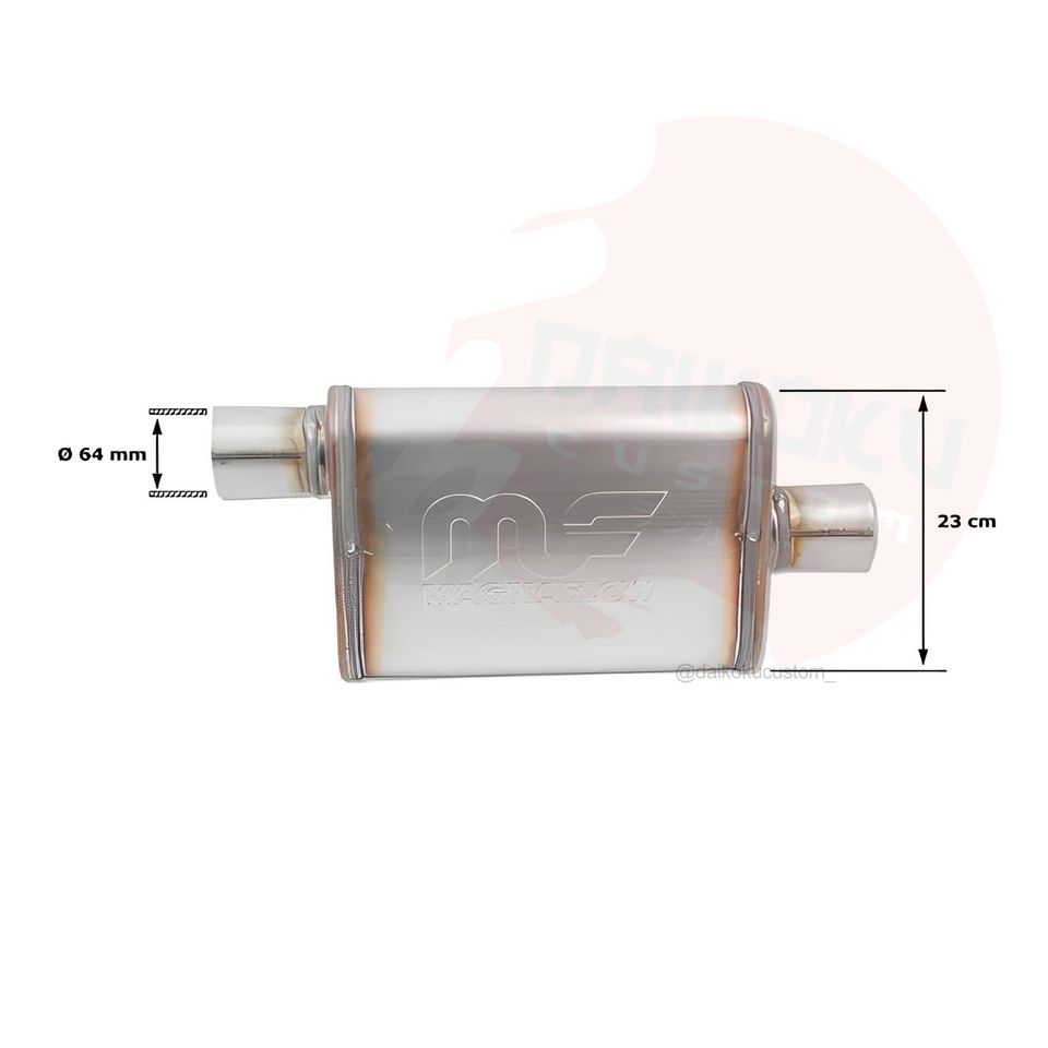 Escape Alto Flujo Magnaflow 1 Salida 2.5" a 2.5"