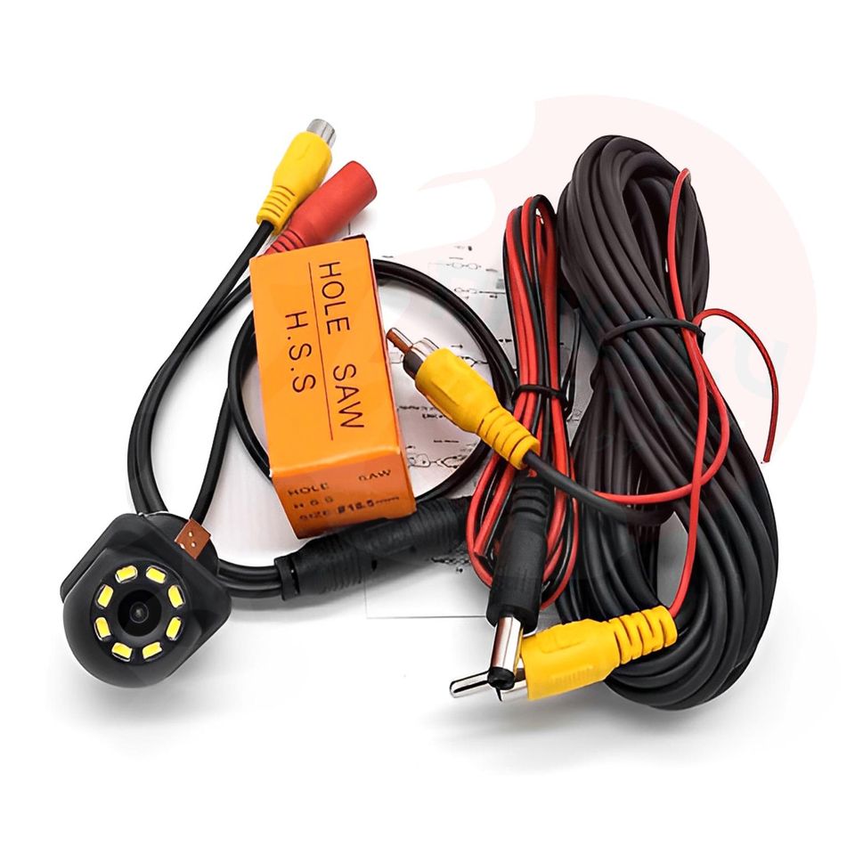Camara Retroceso Angular 8 Led