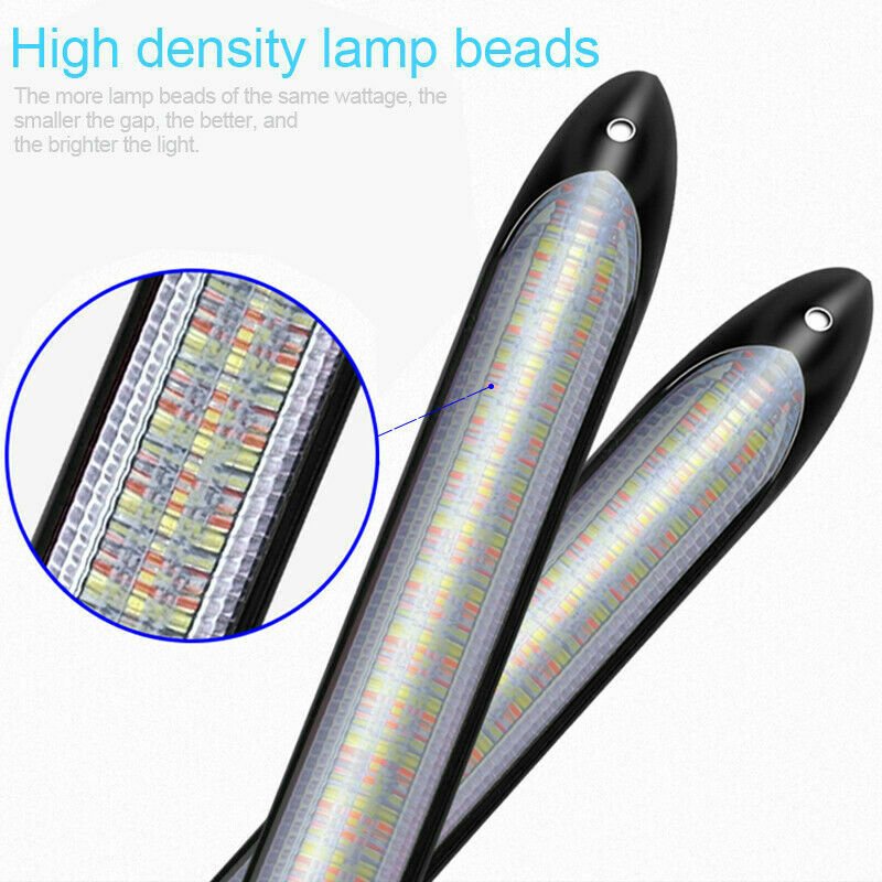 Neblineros Led Flexible Largo 28cm Secuencial X2