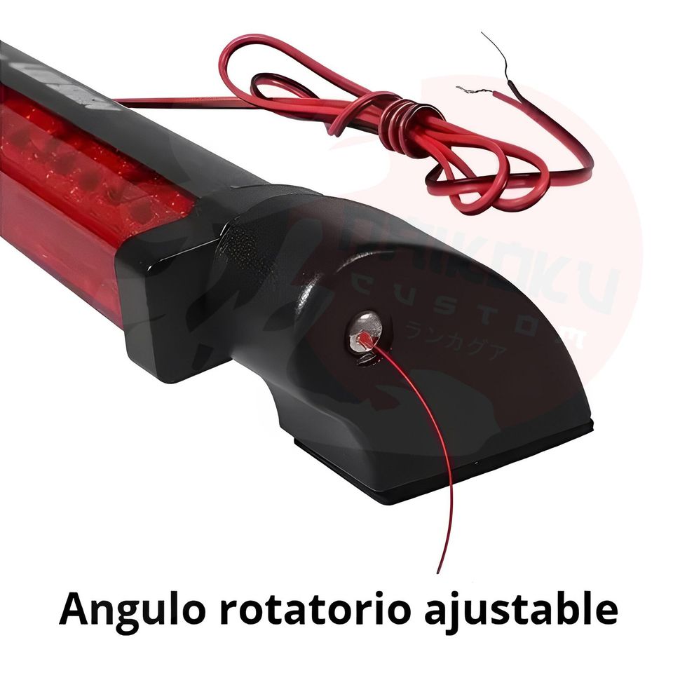 Tercera Luz Freno 18 Led 24cm Clasico