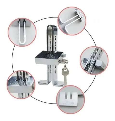 Traba Pedal Metálico Universal