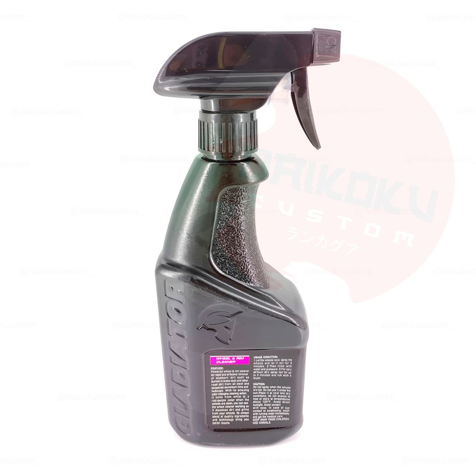 Limpiador Llantas Gladiator Liquida 500ml Gt306 + Atomizador