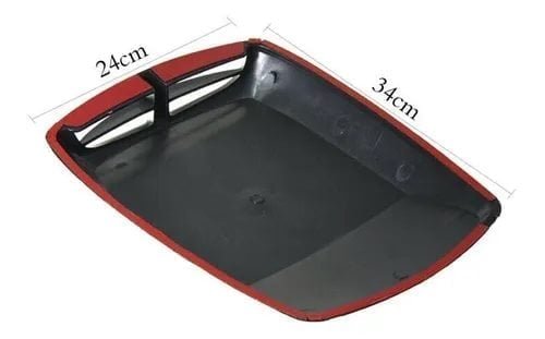 Toma Aire Capot Grande Negro