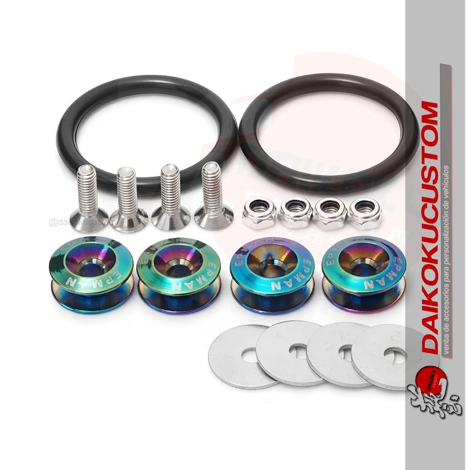 Sujetador Plano + Elasticos Parachoque Tornasol