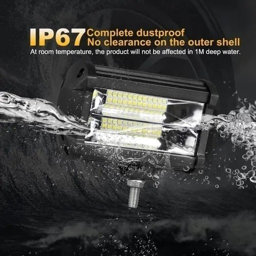 Neblineros Led 72w Rectangular Blanco Expansion M2 X2