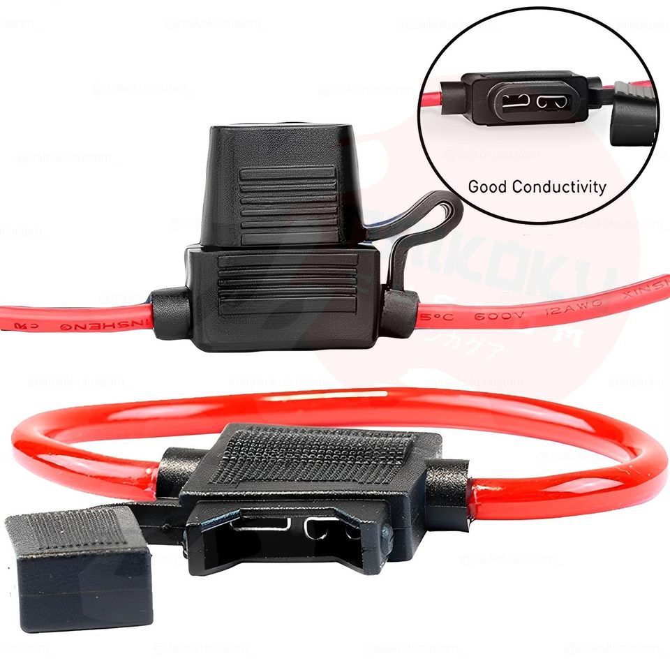 Porta Fusible Mini + Mini Fusible 30a Max