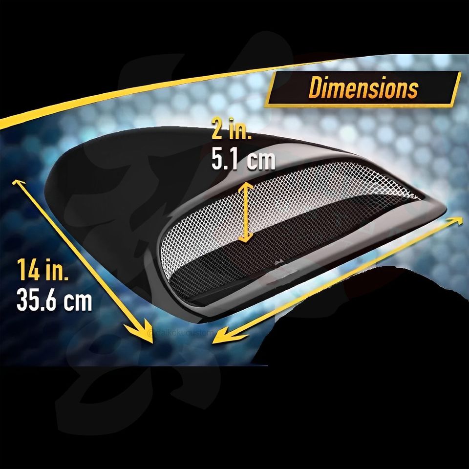 Toma Aire Capot Grande Rejilla Cromado (Ar-1)