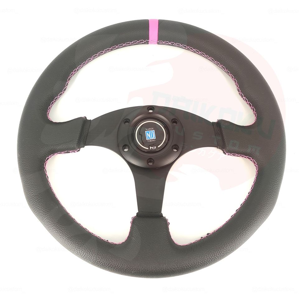 Volante Deportivo Nardi ST51 Cuerina Hilo