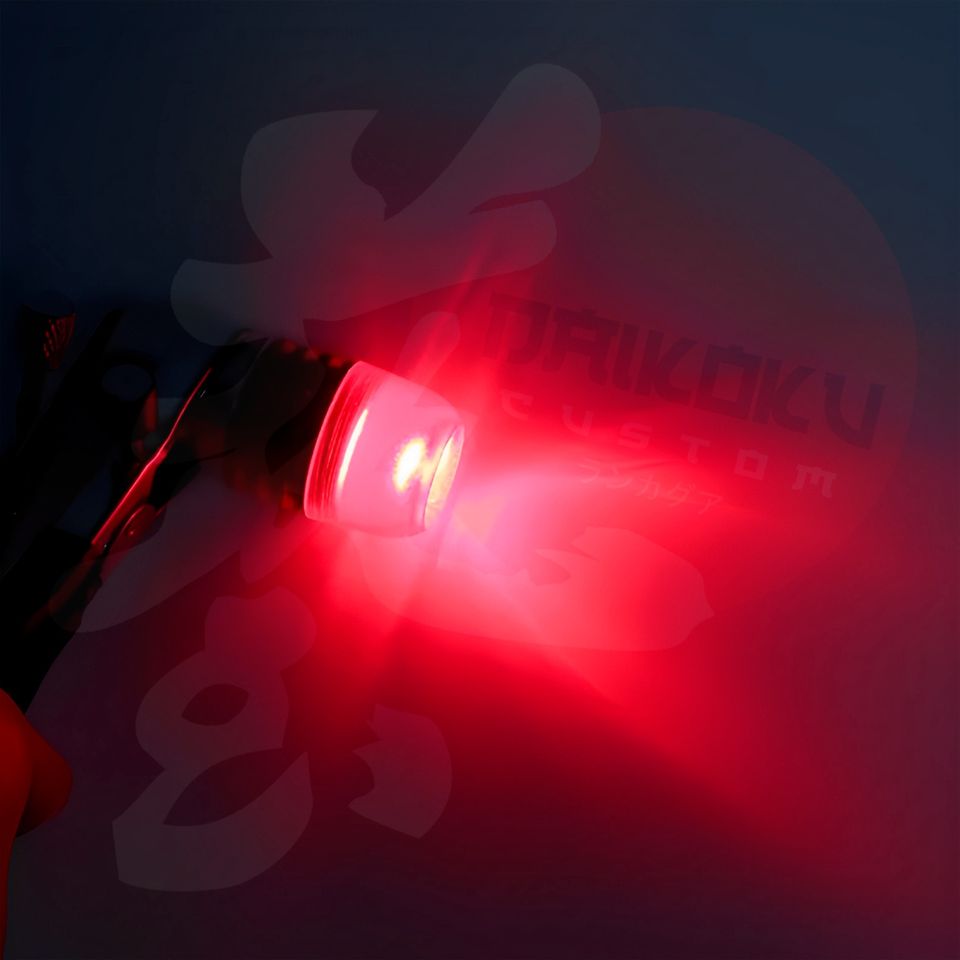 1 Ampolleta S25 2c Estroboscopica 3 Led Rojo