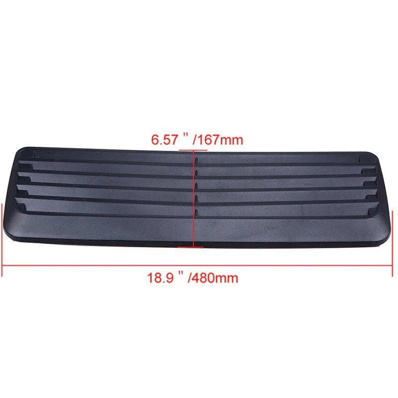 Toma Aire Capot Ancha Plana Tipo Rejilla (49cm x 17cm) (zona remate)