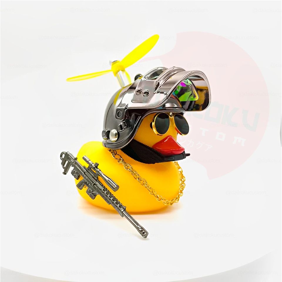 Pato Pubg Casco Fachero Adhesivo Tablero