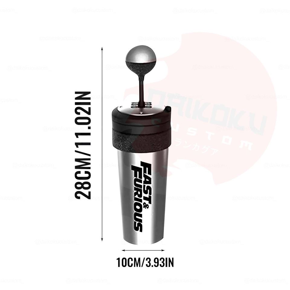 Vaso Rapido Furioso Plastico Plomo