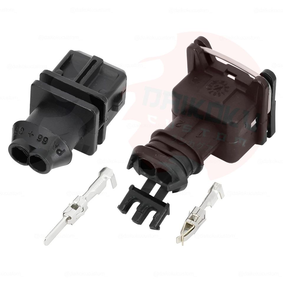 Conector Rapido Ev1 Hembra + Macho 2 Pin