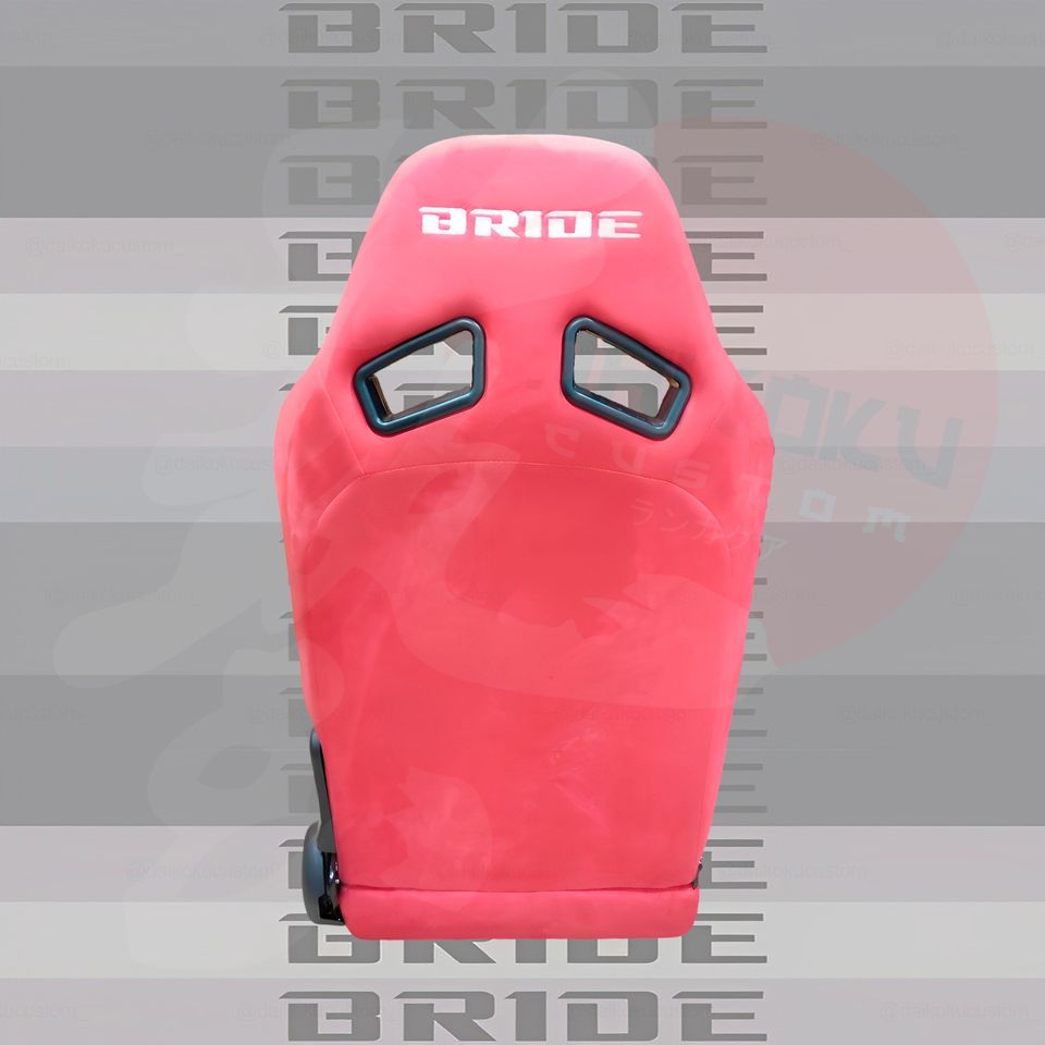 Butacas Bride Gamuza Rojo 6608 X2