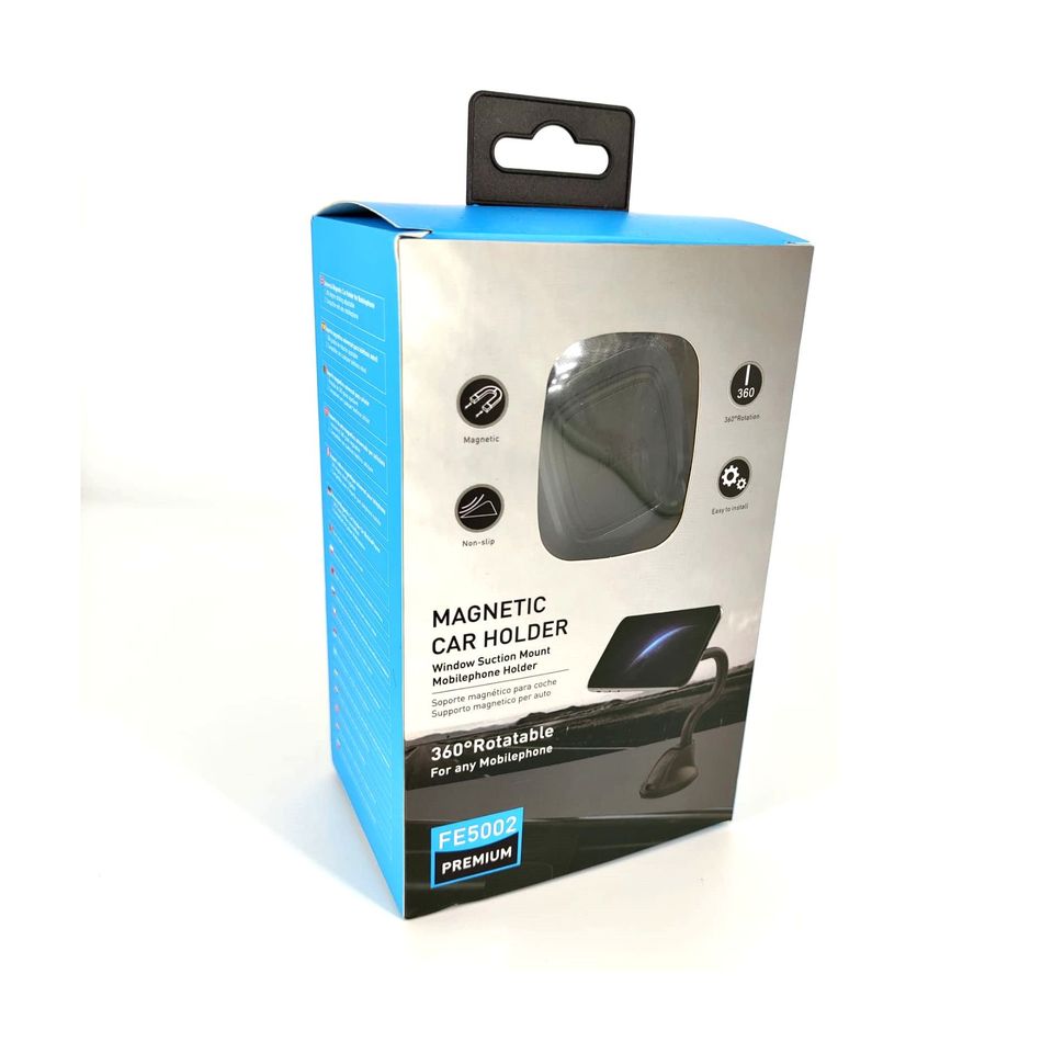 Soporte Celular Ventosa + Iman 360° FE5002 1500023 (Premium)