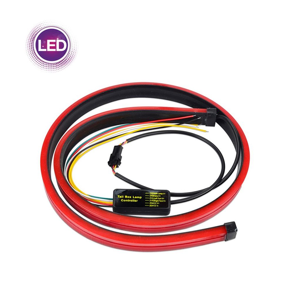Tira 144 Led De Freno Luneta Trasera 100cm Rojo