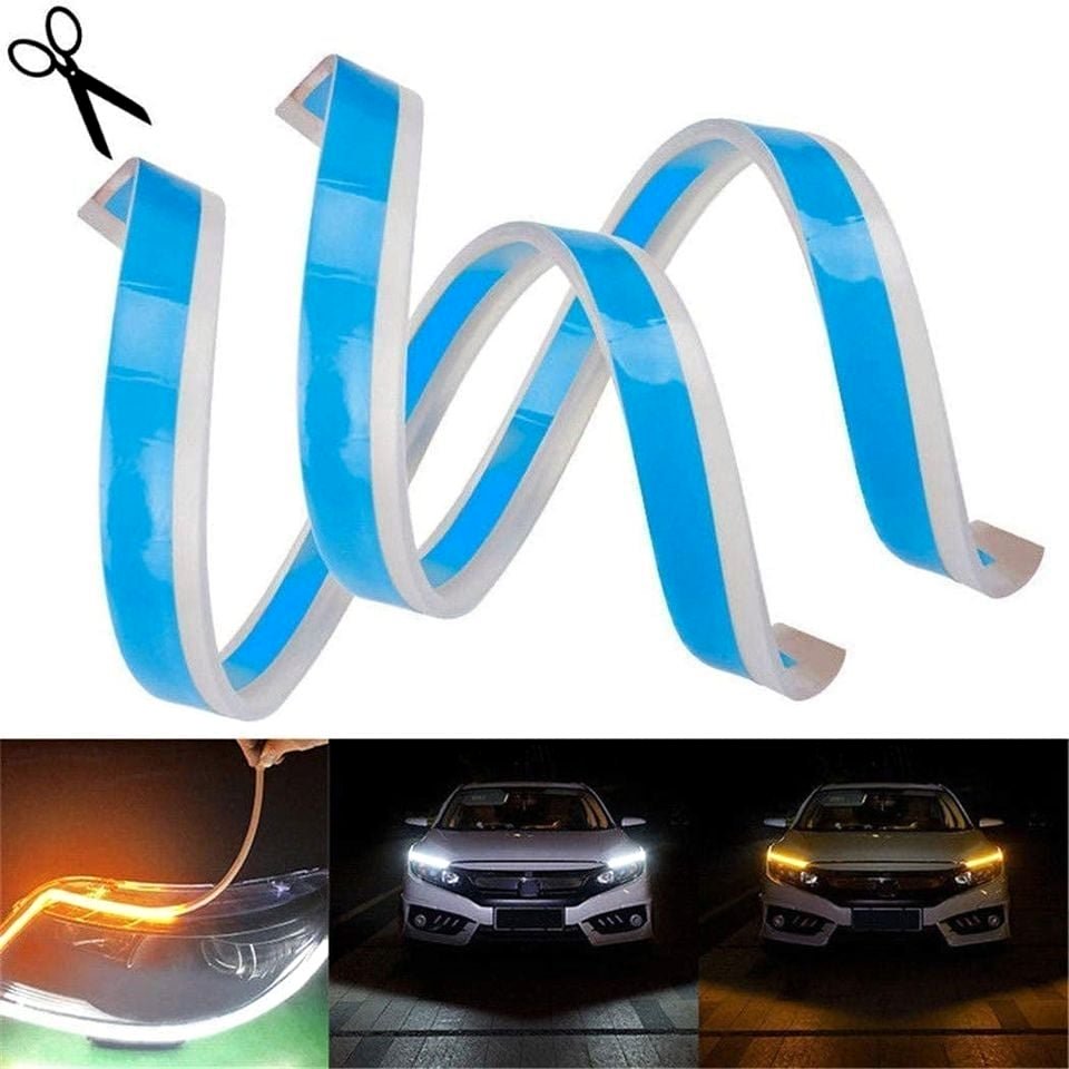 Tiras Led Secuencial 60cm Foco Adhesivas