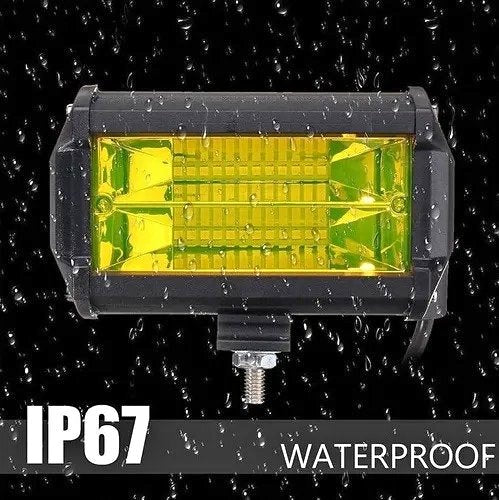 Neblineros Led 72w Rectangular Ambar Expansion M2 X2