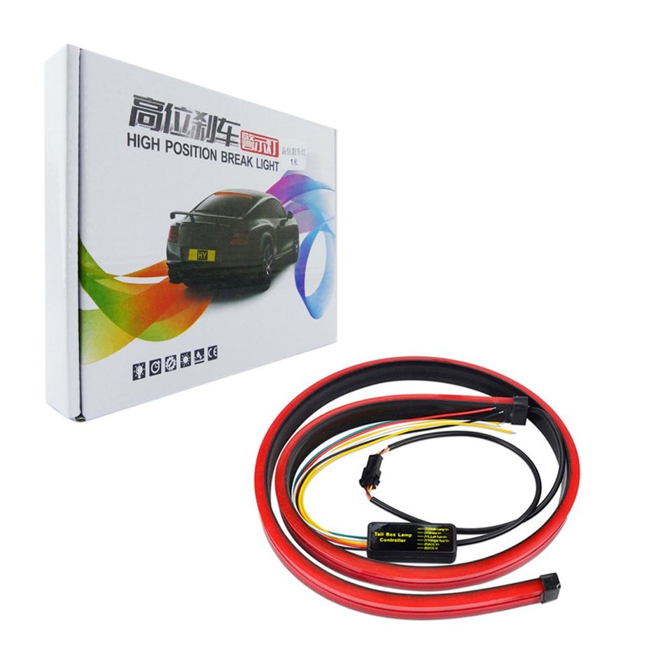 Tira 144 Led De Freno Luneta Trasera 100cm Rojo