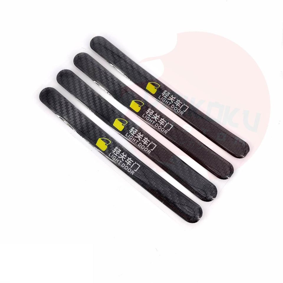 Protector Manilla + Tope Puerta Carbono 8pcs