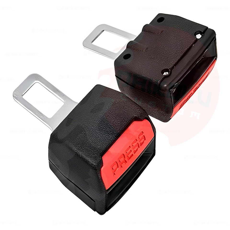 Extensor Hebilla Silencia Cinturon Seguridad Clasico X2