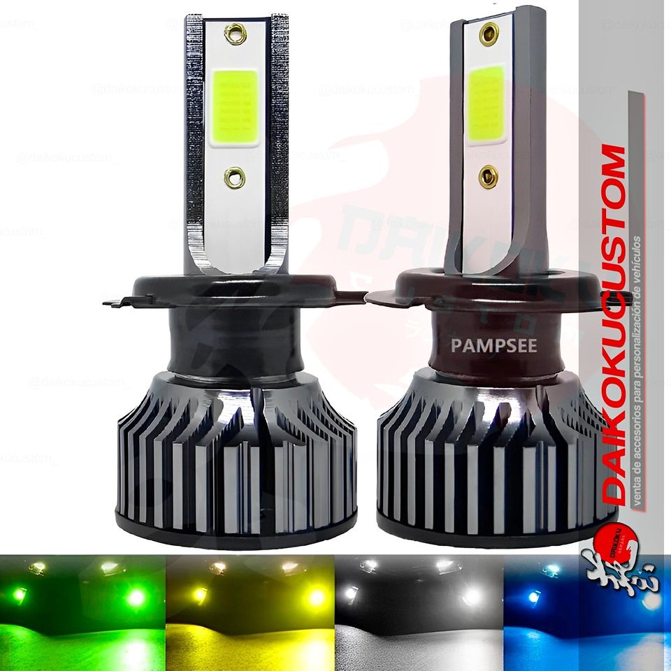 Turbo Led H27 880 881 16000lm Diferentes Colores (zona remate)